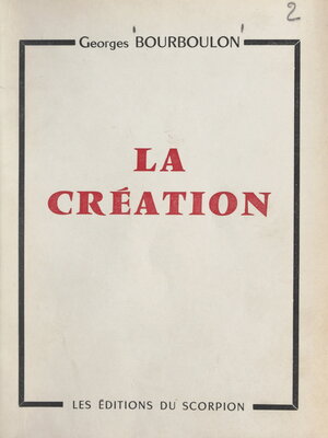 cover image of La création